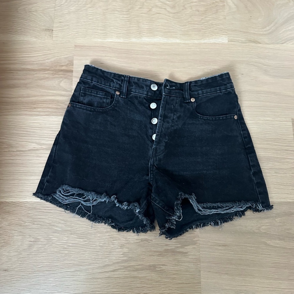 H&M Black Denim Women's Shorts